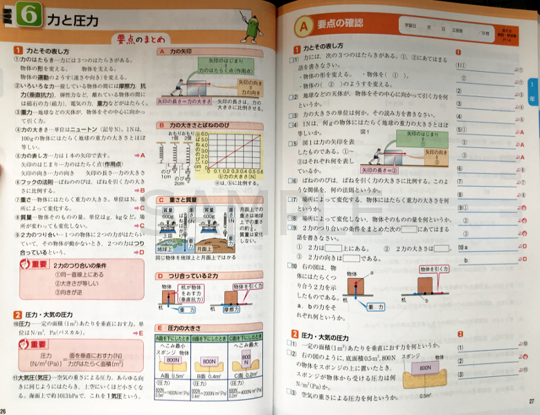 ３年間の総まとめ問題集 理科 ササキ教材